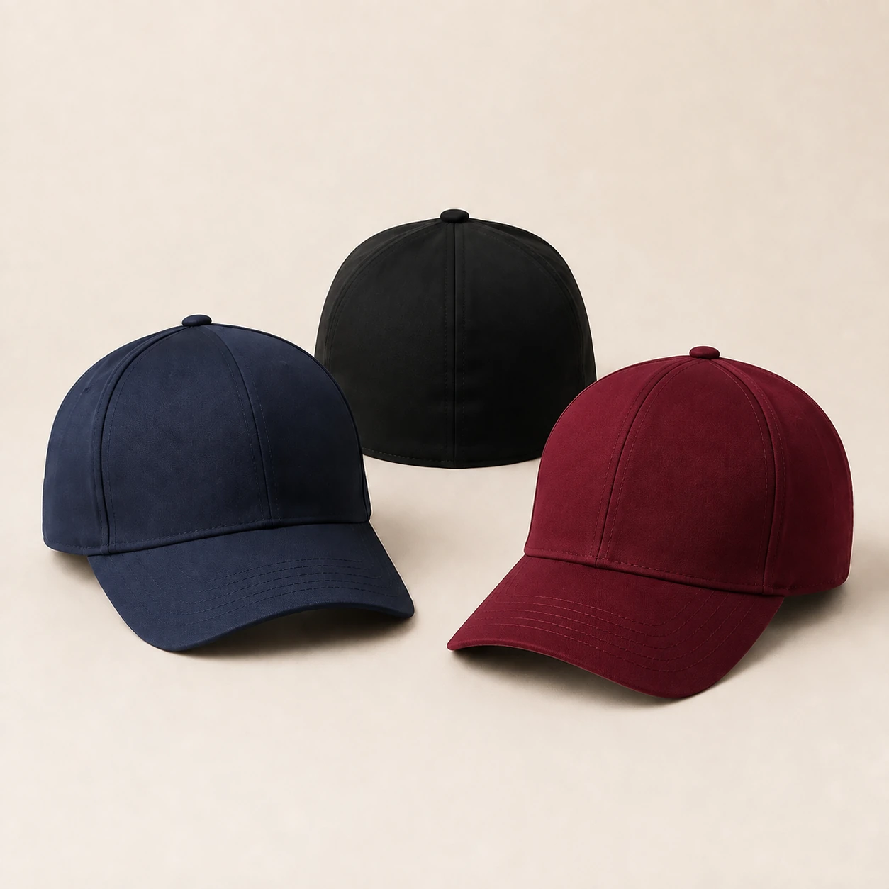 Flex Fit cap with closed-back elastic fit