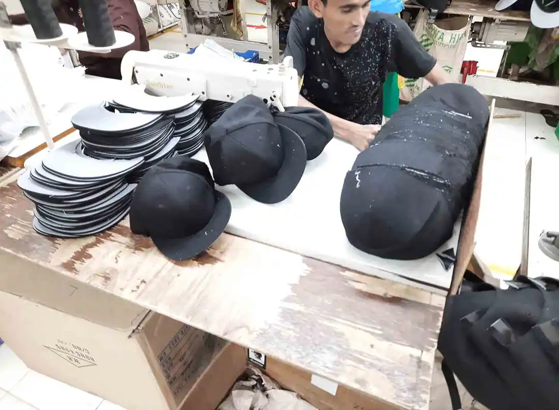 Custom 6-Panel Cap Manufacturer in Bangladesh