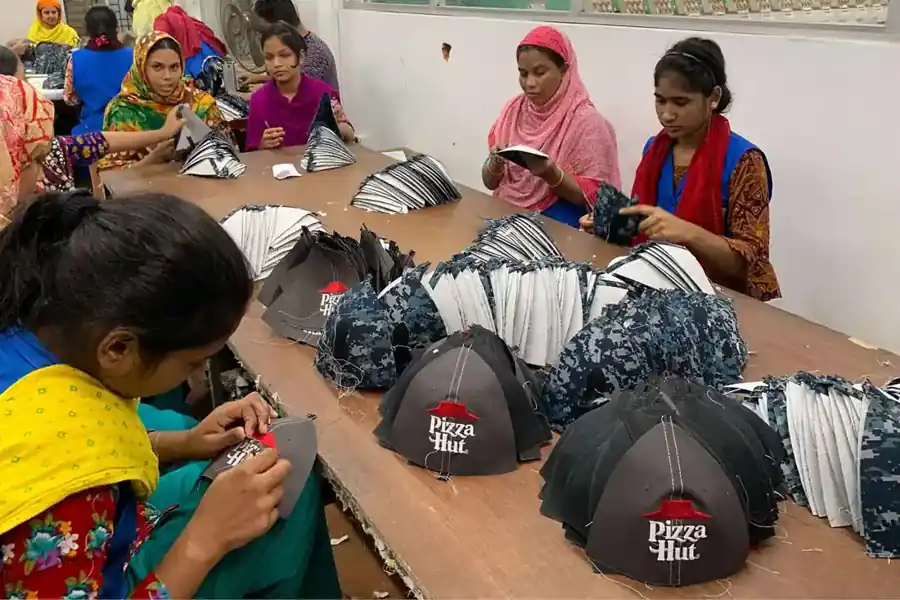 Custom 6-Panel Cap Manufacturer in Bangladesh