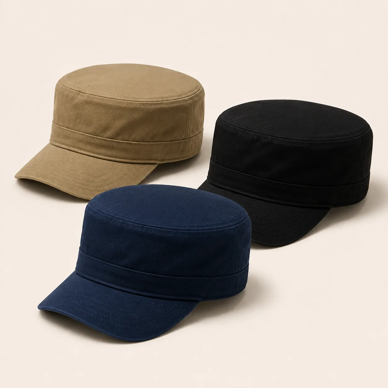 Work caps design reference for custom uniforms and branded teamwear